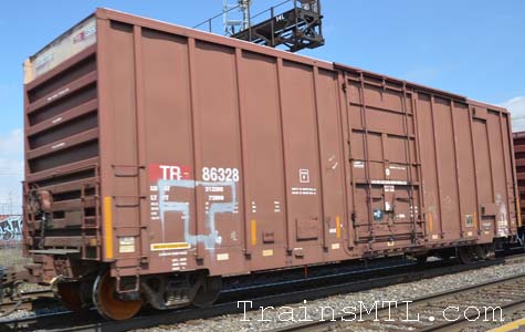 Car/wagon TR86328 right side / coté droit